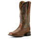 Ariat Wms Captivate Wst Dark Tan / Titanium