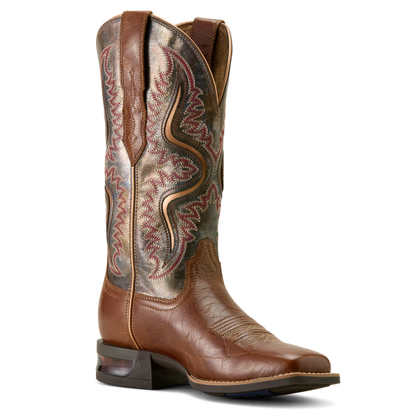 Ariat Wms Captivate Wst Dark Tan / Titanium - View 2