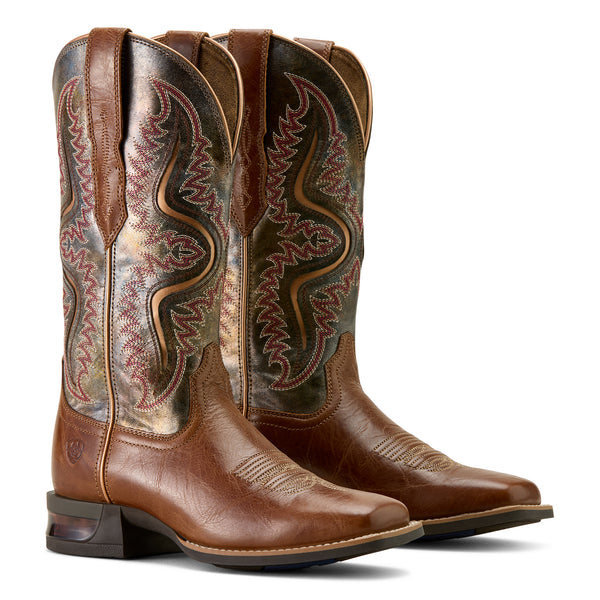 Ariat Wms Captivate Wst Dark Tan / Titanium - View 4