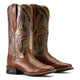 Ariat Wms Captivate Wst Dark Tan / Titanium - View 4
