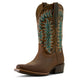 Ariat Womens Beaumont Sassy Brown Gilded Tiger Print 10063900 - 3/4 Front View
