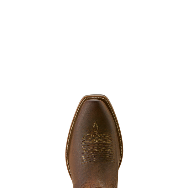 Ariat Womens Beaumont Sassy Brown Gilded Tiger Print 10063900 - Toe View