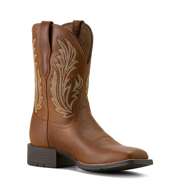 Ariat Wms Round Up Filly Sorrel Crunch - View 2