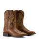 Ariat Wms Round Up Filly Sorrel Crunch - View 3