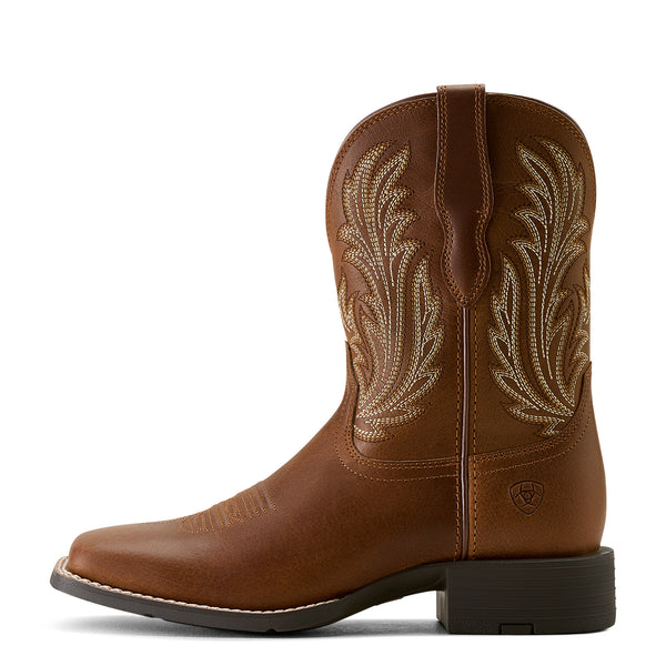 Ariat Wms Round Up Filly Sorrel Crunch - View 4