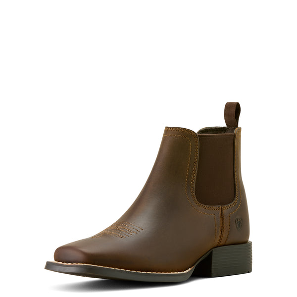 Ariat Yth Booker Chelsea Distressed Brown