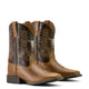 Ariat Yth Stampede Desert Brown / Thunder Brown - View 5