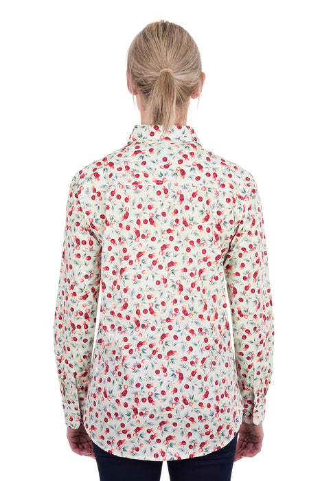 Hard Slog Women’s Clair Half Placket Long Sleeve Shirt - back