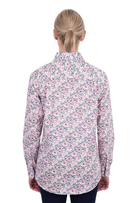 Hard Slog Women’s Joyce Half Placket Long Sleeve Shirt - back
