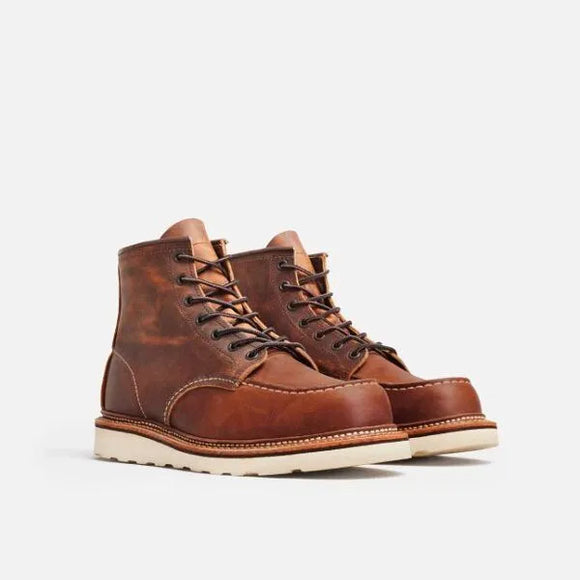 Red Wing Moc Toe Copper Rough & Tough - D Fit - US 7.5