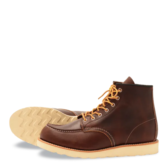 Red Wing Moc Toe Briar Oil Slick - D Fit - US 7