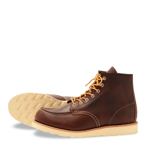 Red Wing Moc Toe Briar Oil Slick - D Fit - US 7