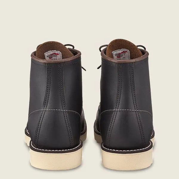 Red Wing Moc Toe Black Prairie - D Fit - US 9