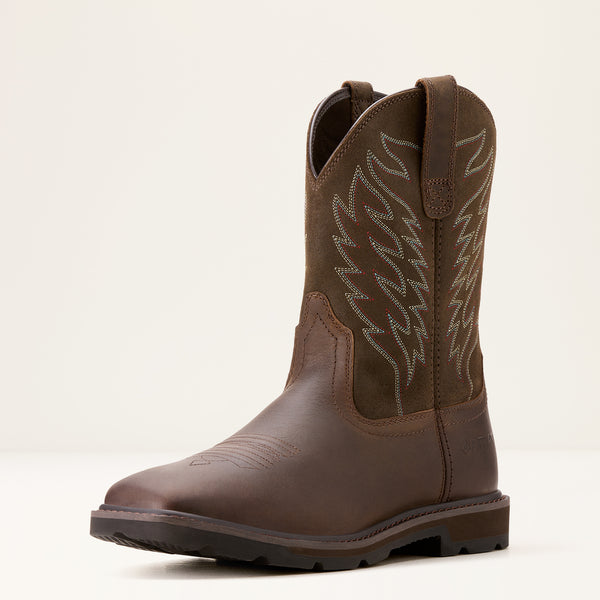 Ariat Mns Groundbreaker Wide Square Toe Brown