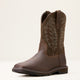Ariat Mens Groundbreaker Wide Square Toe Brown 10020059 - 3/4 Front View