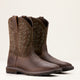 Ariat Mens Groundbreaker Wide Square Toe Brown 10020059 - Pair View