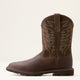 Ariat Mens Groundbreaker Wide Square Toe Brown 10020059 - Side View