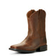 Ariat Kds Heritage Roper Wst Distressed Brown