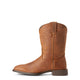 Ariat Wms Roper Wide Square Toe Distressed Brown - View 2