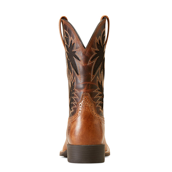 Ariat Mns Sport Cool Venttek Dark Tan/two Tone Tan - View 9