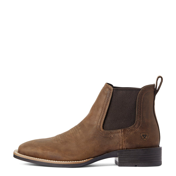 Ariat Mns Sport Booker Distressed Tan - View 3