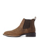 Ariat Mens Sport Booker Distressed Tan boots side view