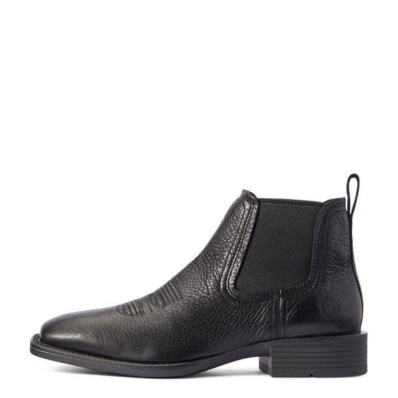 Ariat Mens Sport Booker Ultra Black boots side view