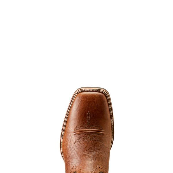 Ariat Mns Sport Western Wide Square Toe Peanut Butter /chaga Brown - View 5
