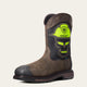 Ariat Mens WorkHog XT VentTEK Bold H2O Carbon Toe Iron 10035881 - 3/4 Front View
