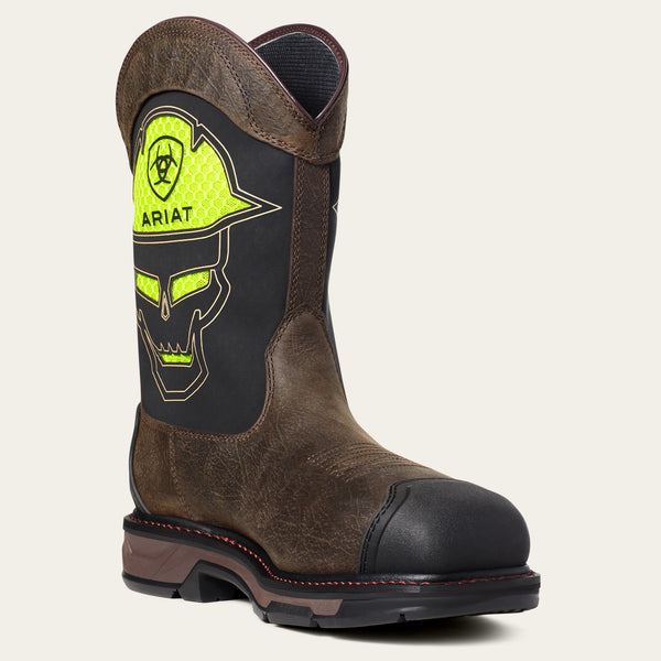Ariat Mens WorkHog XT VentTEK Bold H2O Carbon Toe Iron 10035881 - Medial View