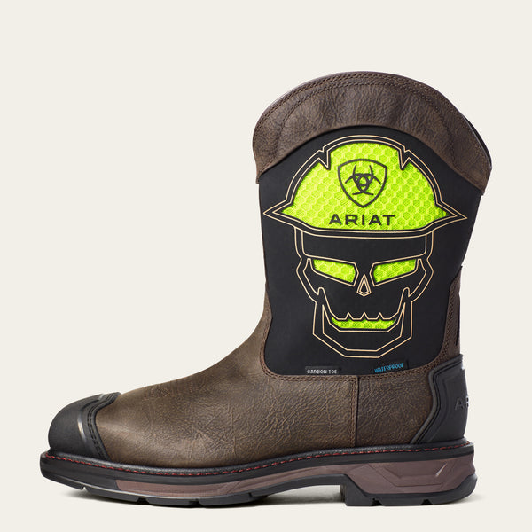 Ariat Mens WorkHog XT VentTEK Bold H2O Carbon Toe Iron 10035881 - Side View