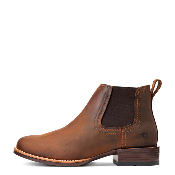 Ariat Mns Booker Ultra Rt Distressed Brown - View 3