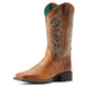 Ariat Wms Round Up Back Zip Desert Sand