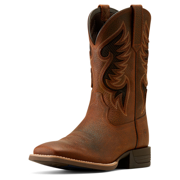 Ariat Mns Cowpuncher Venttek Brown Oiled Rowdy