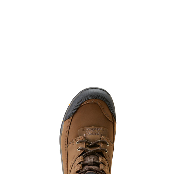 Ariat Mens DuraTerrain H2O Steel Toe Distressed Brown 10047764 - Toe View