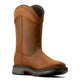 Ariat Mens WorkHog XT Wellington H2O Distressed Brown 10050832 - Medial View