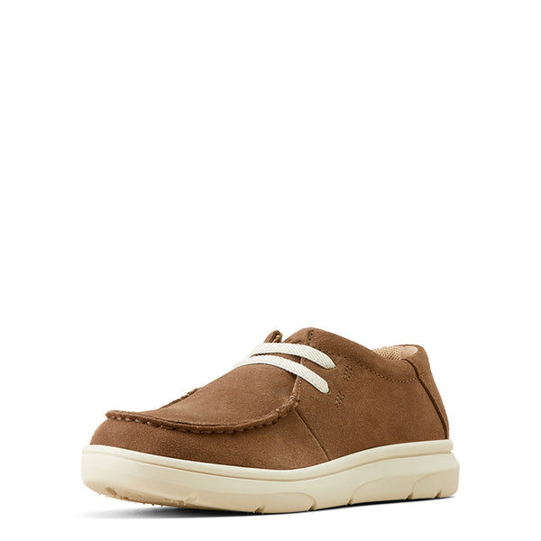 Ariat Kds Hilo Brown Bomber Suede
