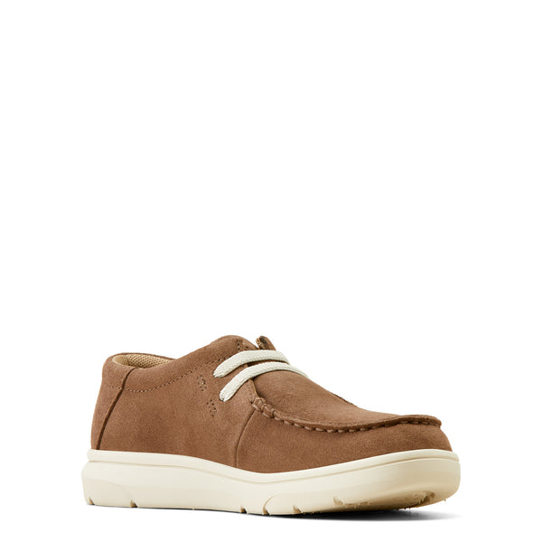 Ariat Kds Hilo Brown Bomber Suede - View 2