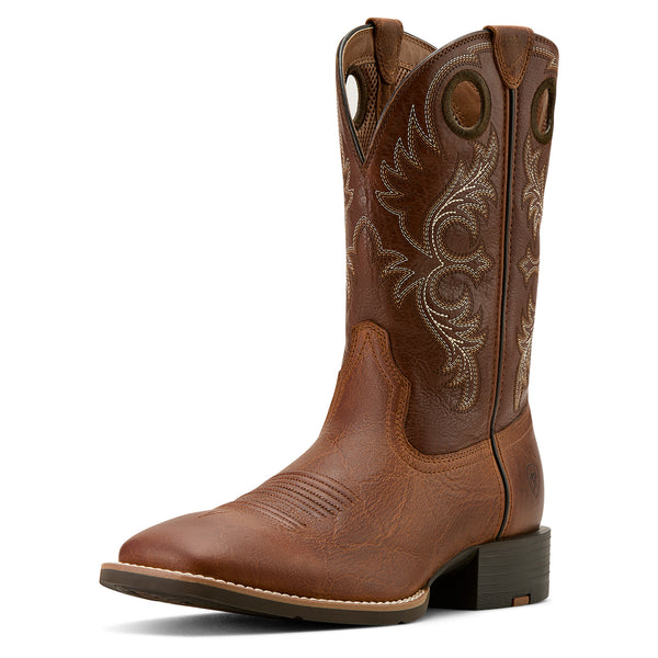 Ariat Mns Sport Rodeo Aged Tan Elephant Print / Luna Tan