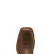 Ariat Mens Hybrid Ranchwork H2O Tavern Taupe Dark Denim 10061232 - Toe View