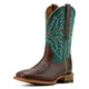 Ariat Mens Walker Espresso Scuba Blue 10061240 - 3/4 Front View