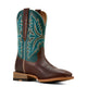 Ariat Mens Walker Espresso Scuba Blue 10061240 - Medial View