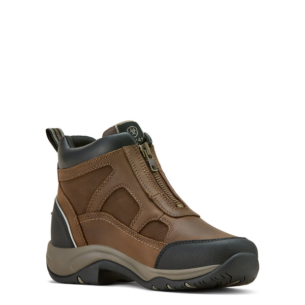 Ariat Wms Terrain Zip H2o Palm Brown - View 3