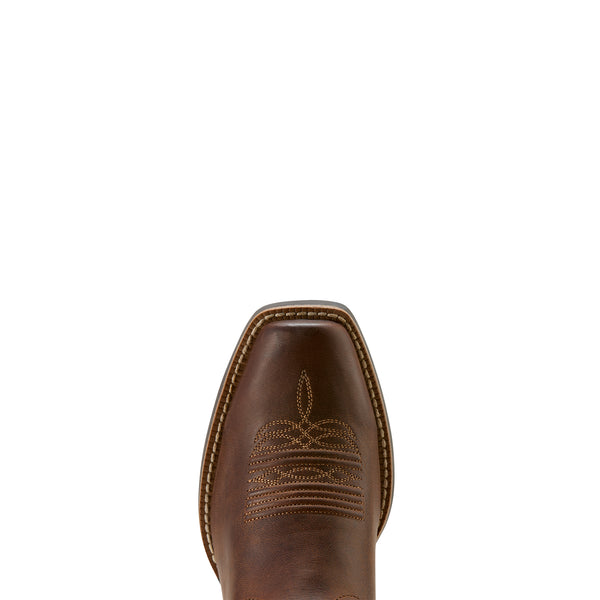 Ariat Womens Rock Creek Sassy Brown 10061144 - Toe View