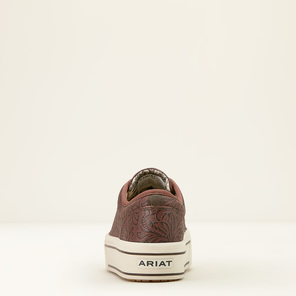 Ariat Wms Skylar Brown Floral Emboss - View 7