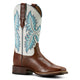 Ariat Womens Canyon Point Gingersnap White Icing 10061283 - Medial View