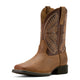 Ariat Yth Ruidoso Pearl / Chocolate Brown
