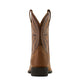 Ariat Youth Ruidoso Pearl Chocolate Brown - heel detail