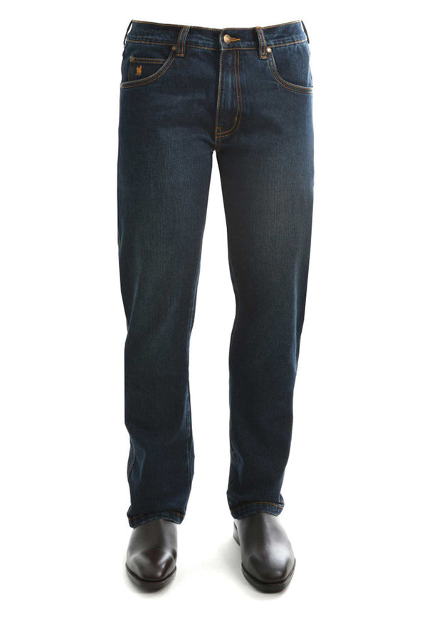 Men's Lochie Tailored Leg Jean - Dark Indigo - Size 30