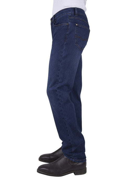 MENS BRAD THERMAL JEAN 32L - Mid Wash - SIZE 32